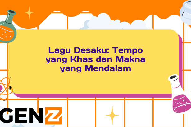 Lagu Desaku: Tempo yang Khas dan Makna yang Mendalam