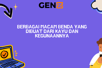 Berbagai Macam Benda yang Dibuat dari Kayu dan Kegunaannya