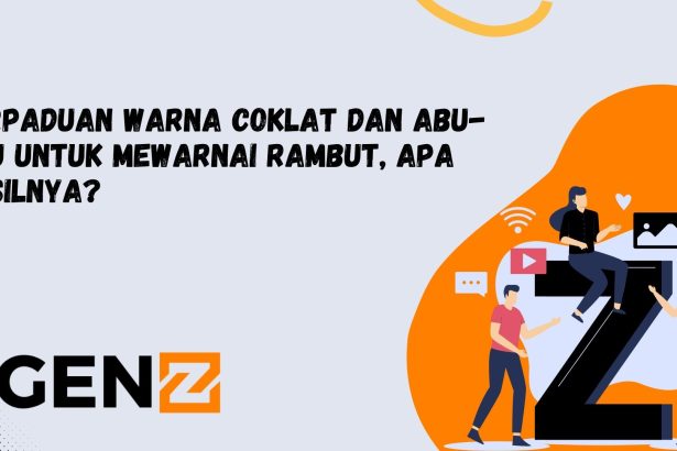 Perpaduan Warna Coklat dan Abu-abu untuk Mewarnai Rambut, Apa Hasilnya?