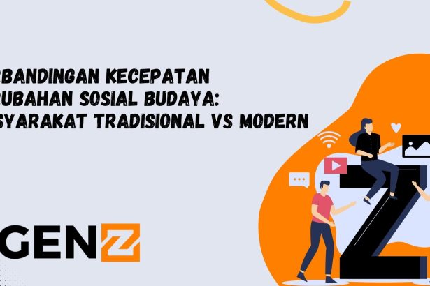 Perbandingan Kecepatan Perubahan Sosial Budaya: Masyarakat Tradisional vs Modern