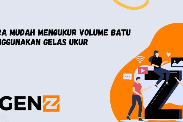 Cara Mudah Mengukur Volume Batu Menggunakan Gelas Ukur